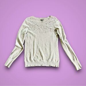 Heather grey sweater by Express